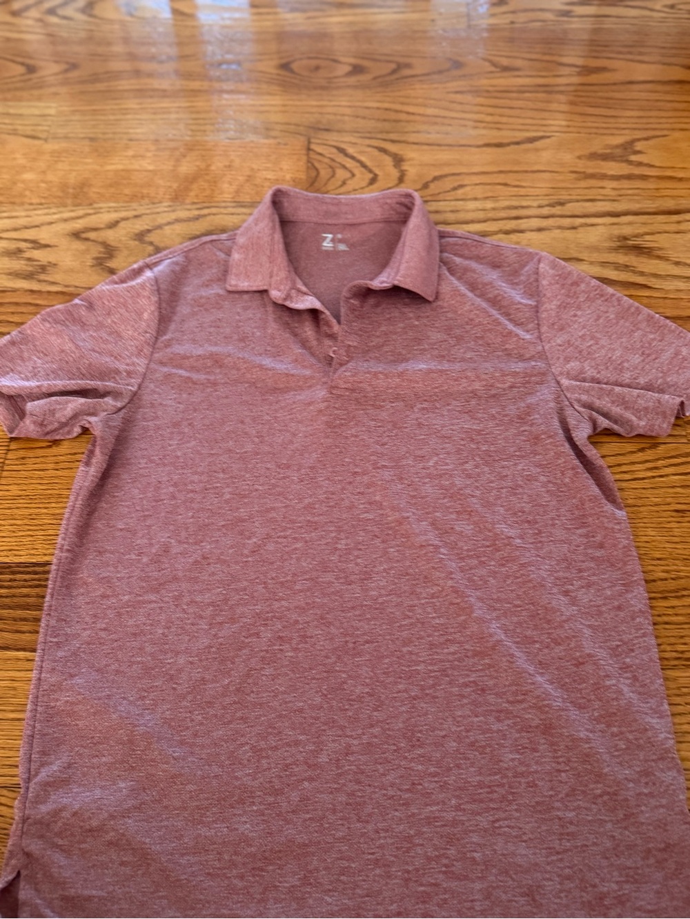 Zella Men's Heathered Rosewood Polo
